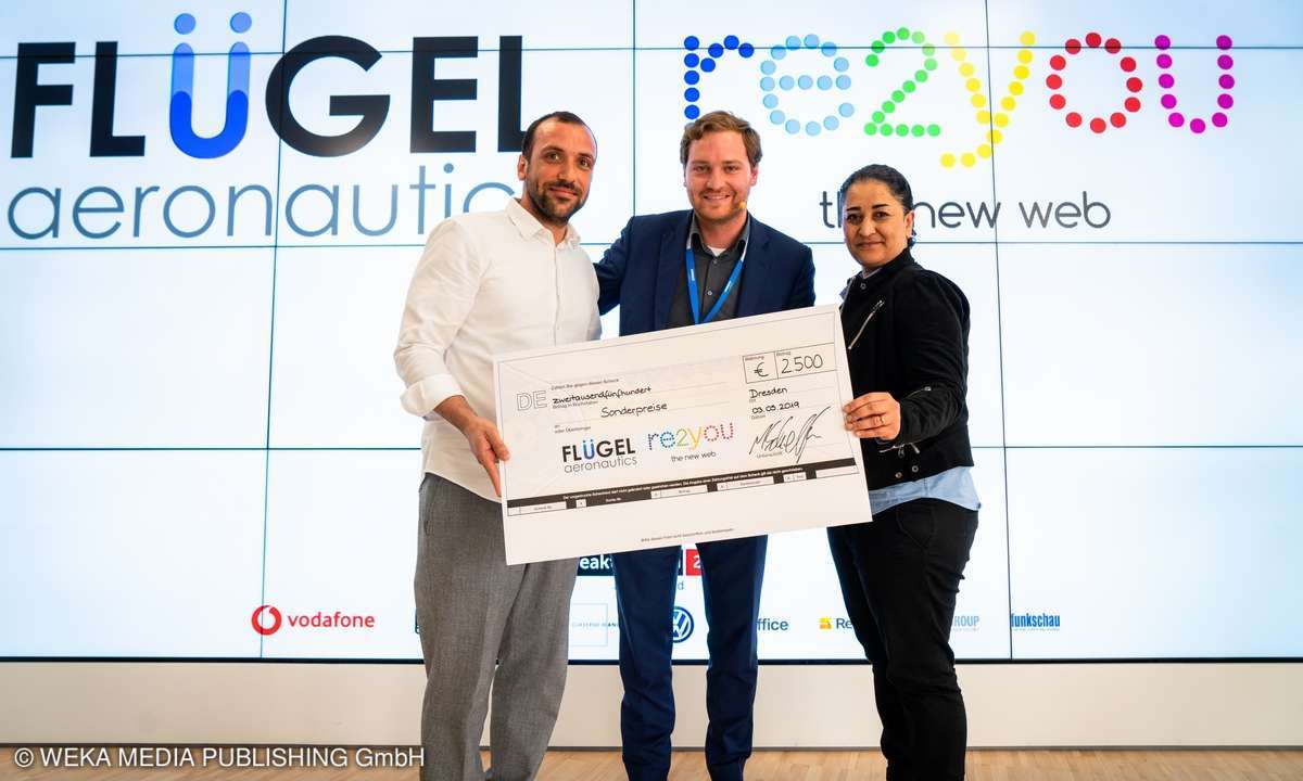 Preisverleihung Start-Up bta
