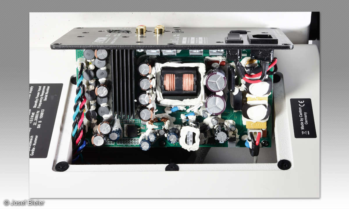 Canton Smart A45 im Test - Weiche