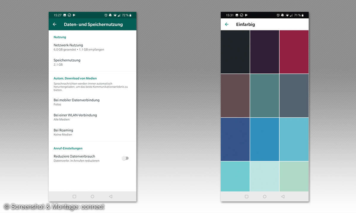 WhatsApp Tuning: Daten sparen & Dark Mode