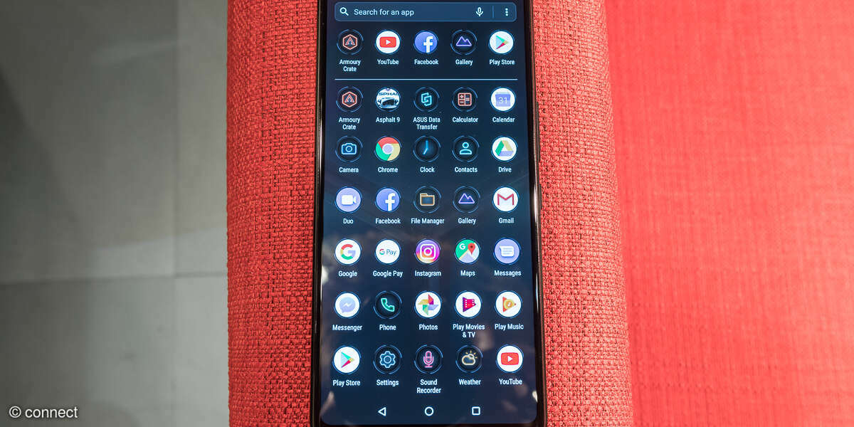 Asus ROG Phone 2 Benutzeroberfläche