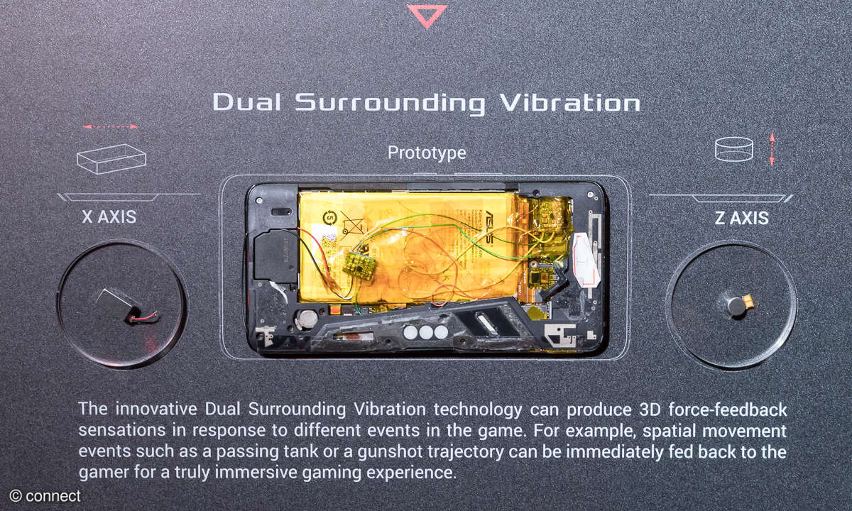 Asus ROG Phone 2 Vibrationsmotoren