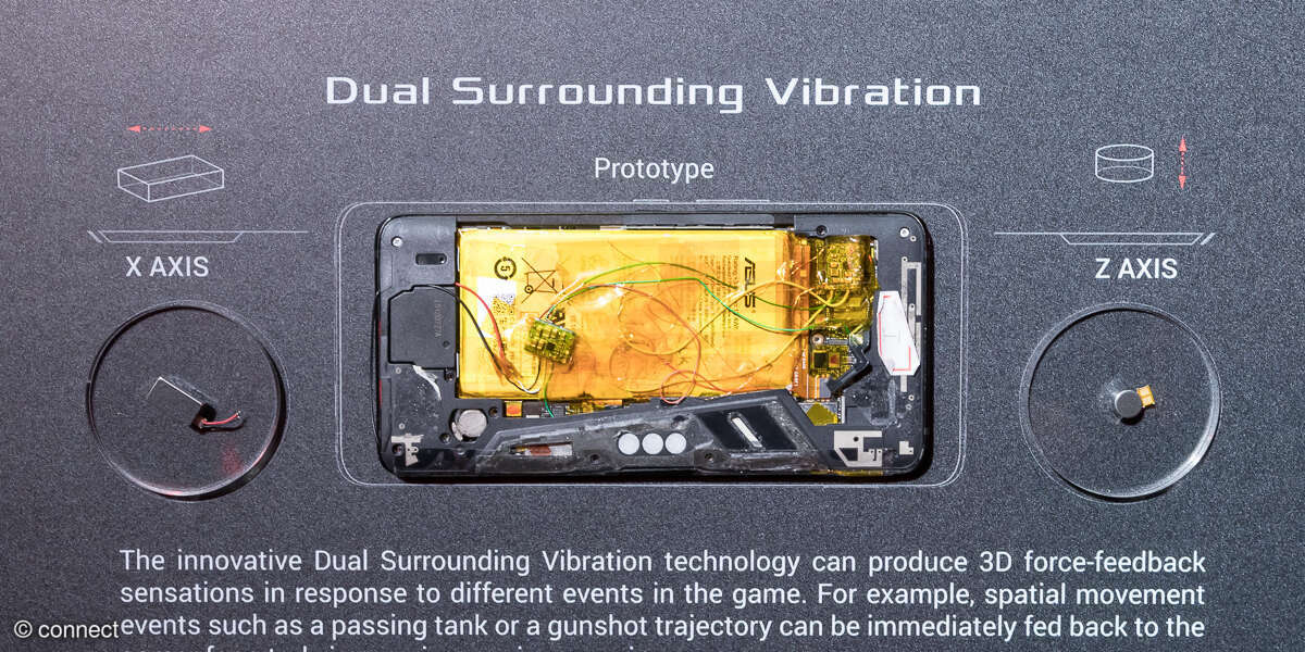 Asus ROG Phone 2 Vibrationsmotoren