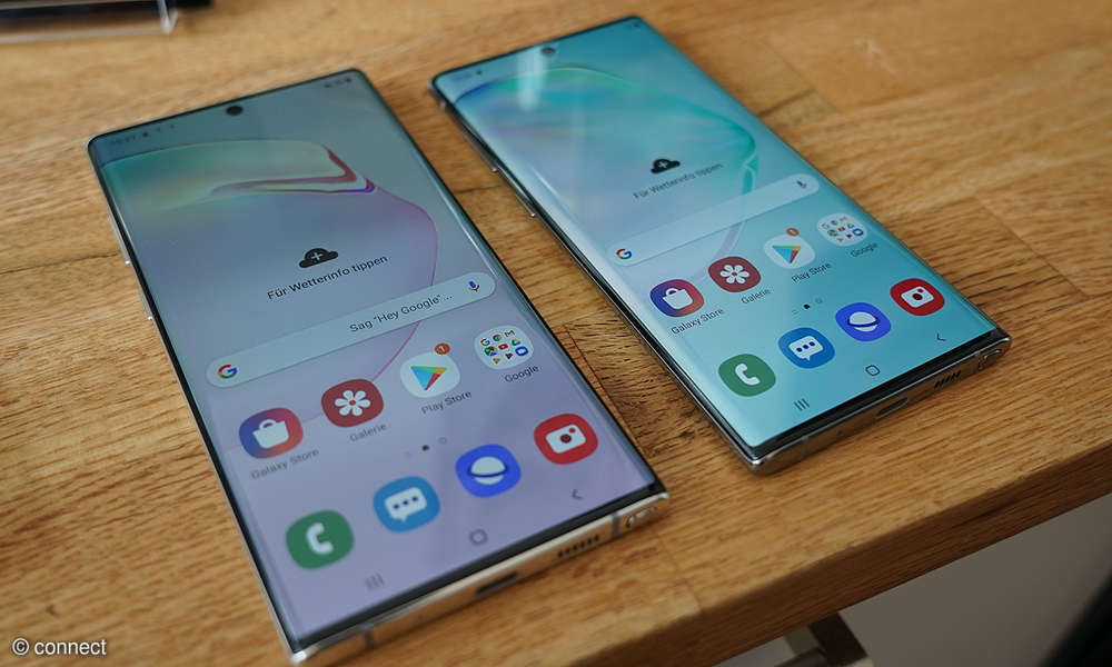 Samsung Galaxy Note 10 und Note 10+ im ersten Test - connect