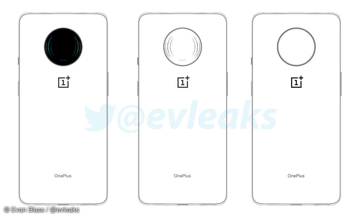 OnePlus 7T Skizze - Leak von Evan Blass