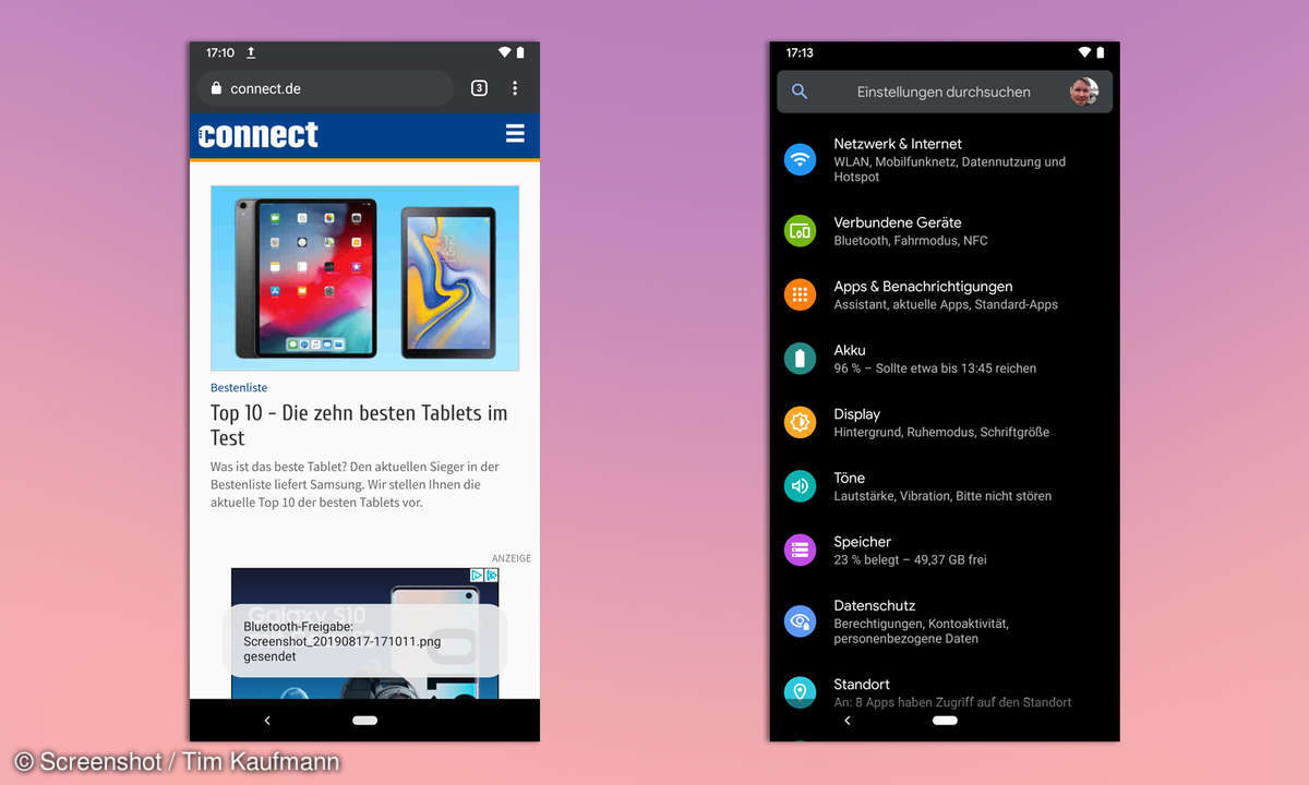Android 10 Dark Mode