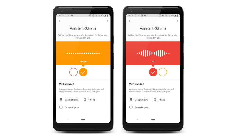 Google Home Stimme ändern Google Home Stimme ändern