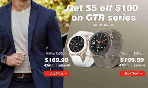 Amazfit Gtr Kaufen Rabatt Zum Start Der Glitter Und Titanium Edition Connect