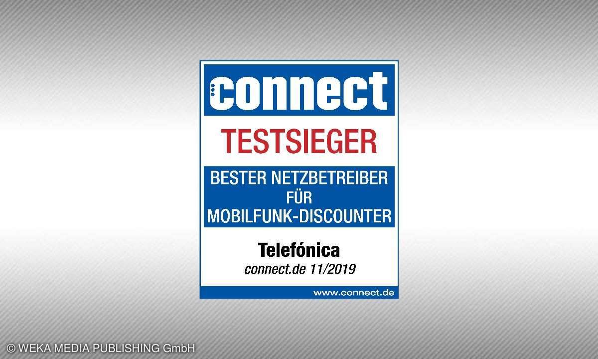 connect Siegel Testsieger Telefonica