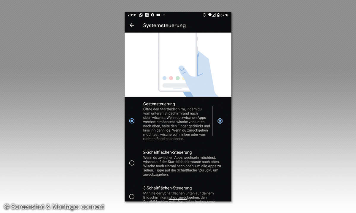 Android Q: 10 Tipps zum neuen Betriebssystem - Gestensteuerung