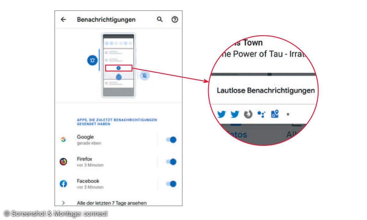 Android Q: 10 Tipps zum neuen Betriebssystem - Lautlose Benachrichtigungen