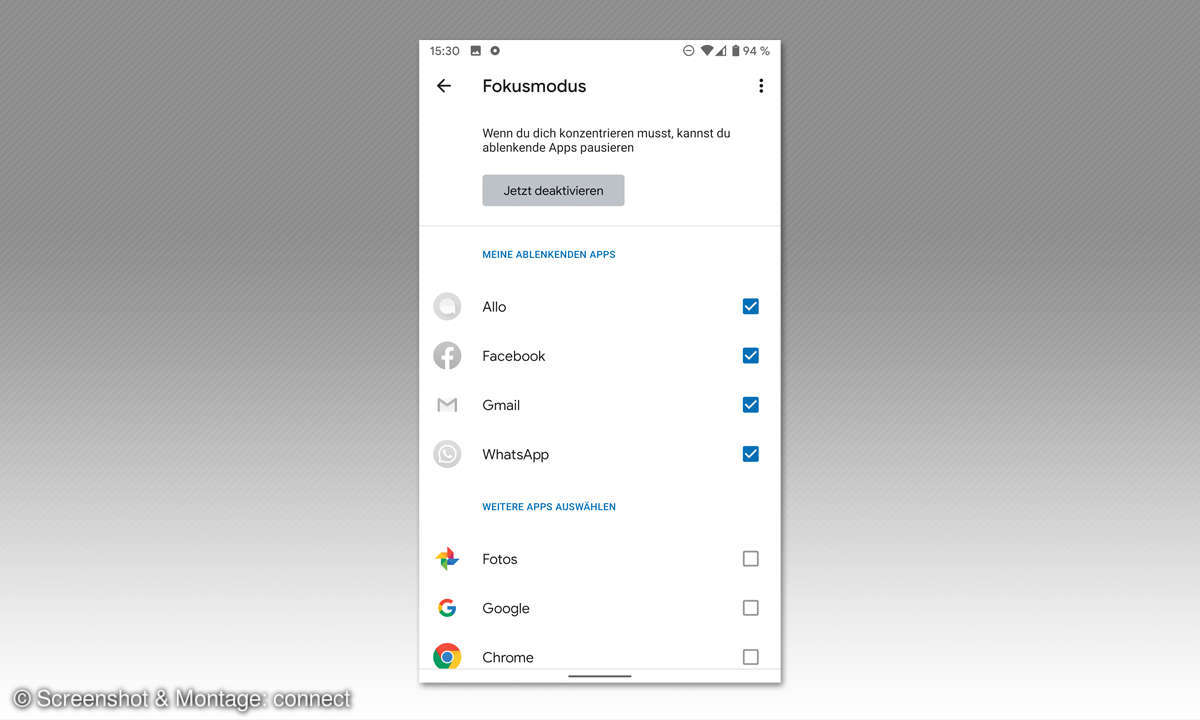 Android Q: 10 Tipps zum neuen Betriebssystem - Fokusmodus
