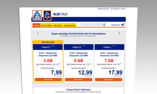 Aldi Talk erhöht LTE-Datenvolumen - connect
