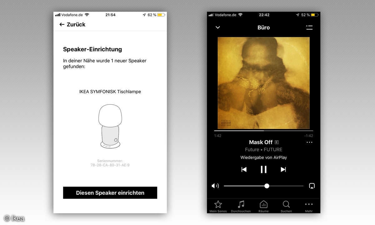 Ikea Symfonisk App Bedienung