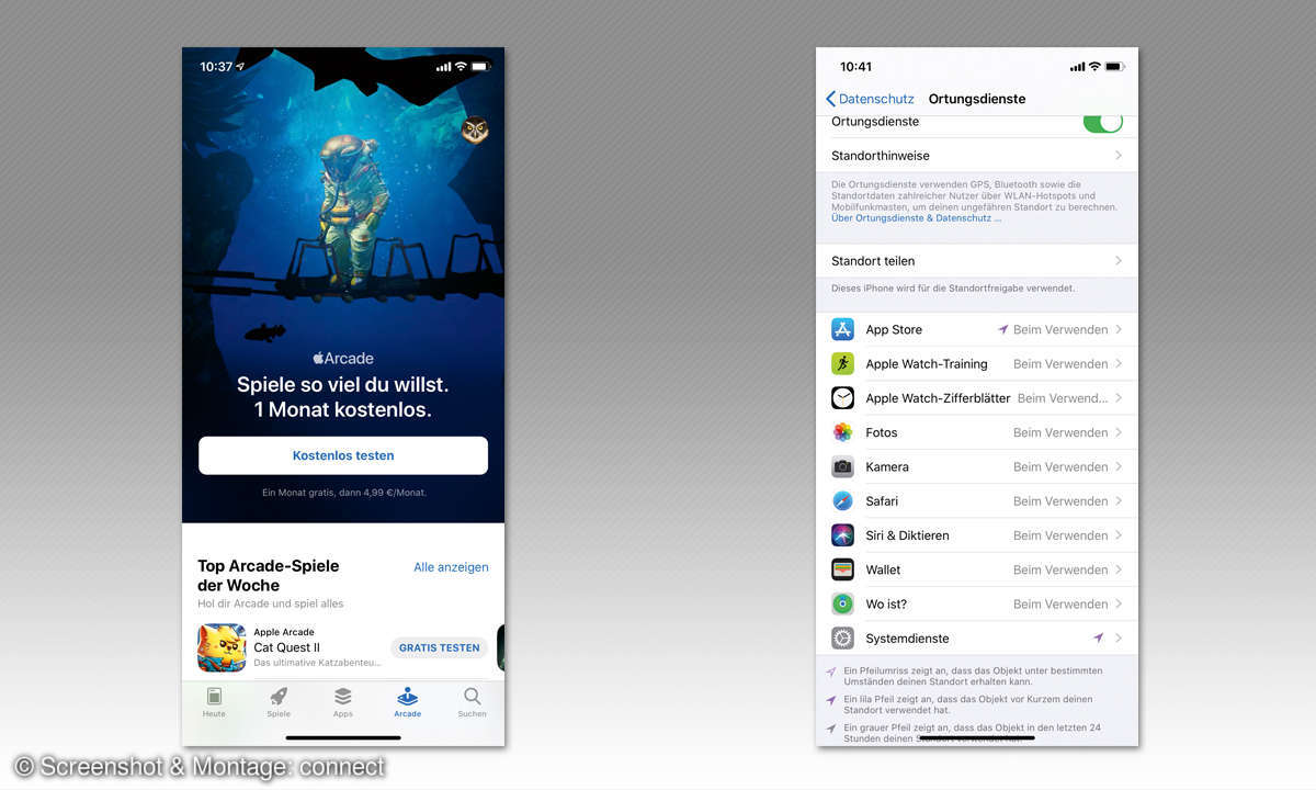 iPhone 11 im Test - Screenshots