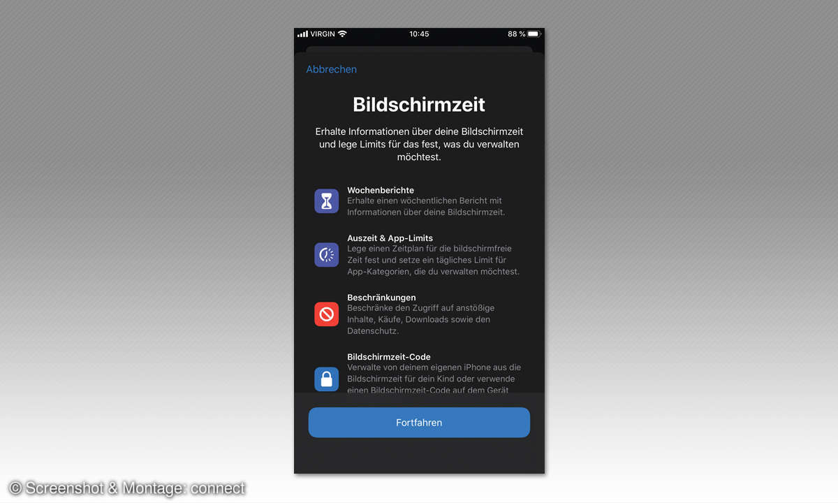 Smartphone & Tablet: iOS für Kinder einschränken - Bildschirmzeit