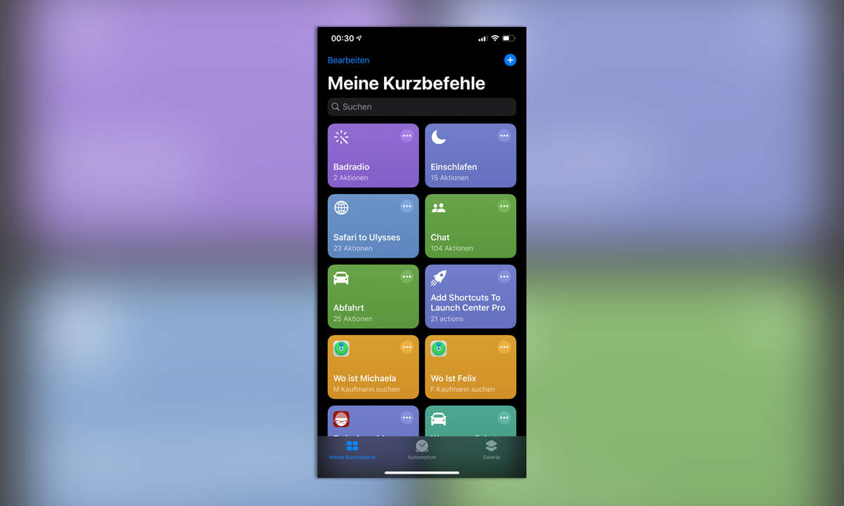 iOS Kurzbefehle