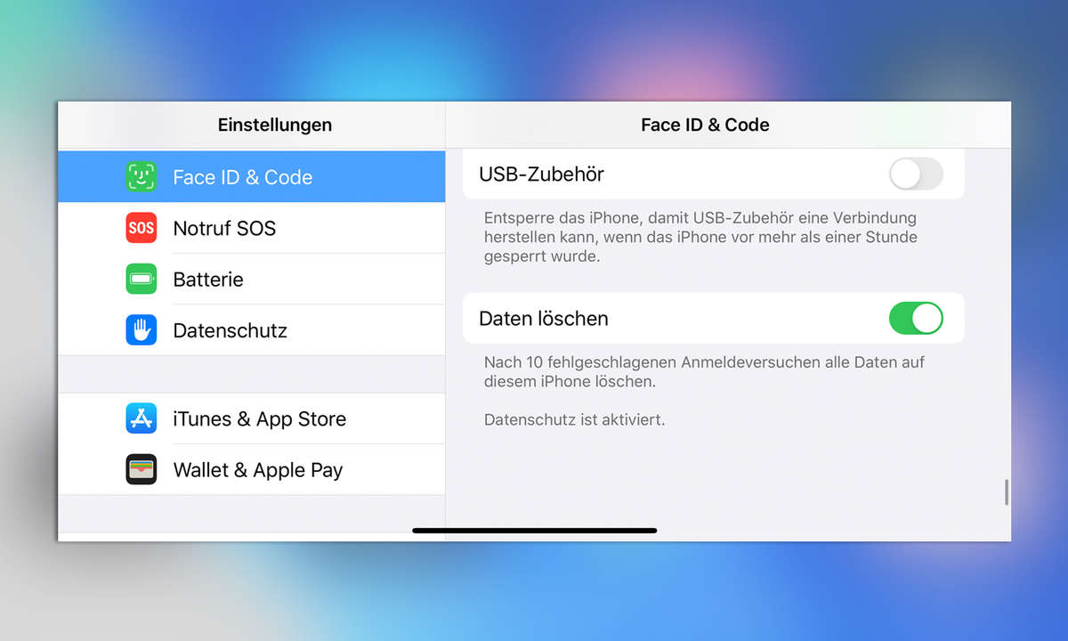iOS 13 Sicherheit