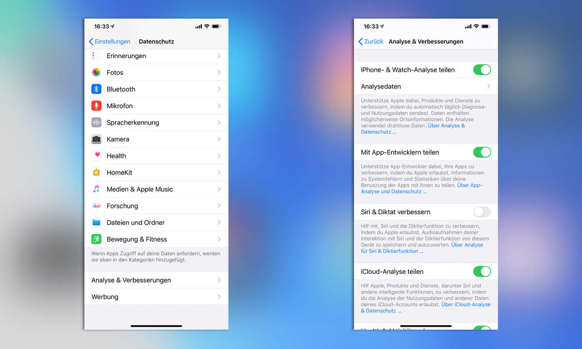 iOS 13 Sicherheit