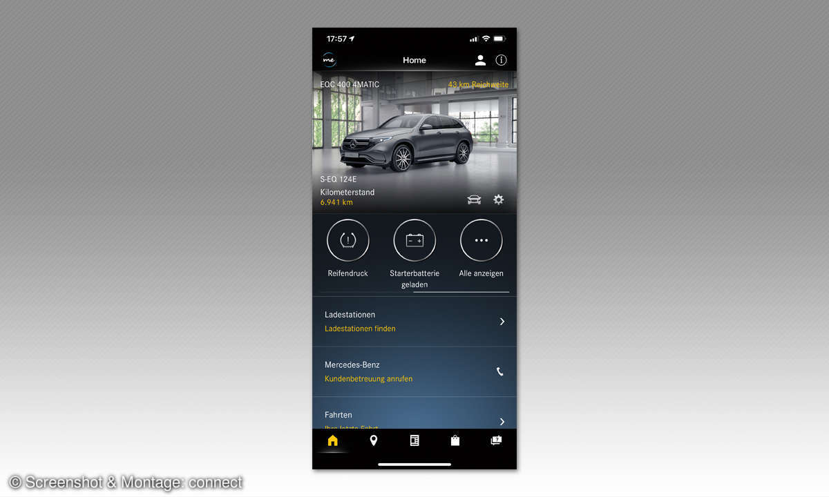 Mercedes EQC 400 4MATIC im Test: User Experience