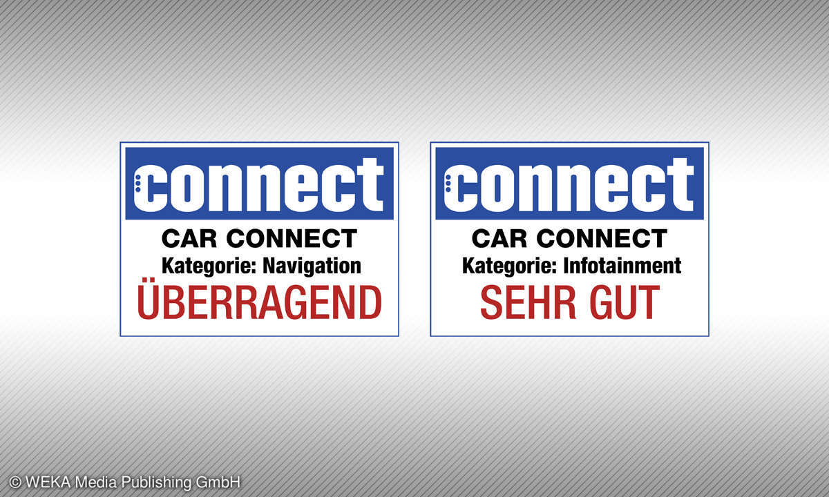 connect Testsiegel BMW 320D Touring Kategorie: Navigation -