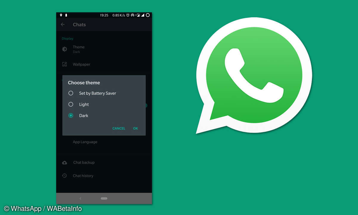WhatsApp Dark Mode