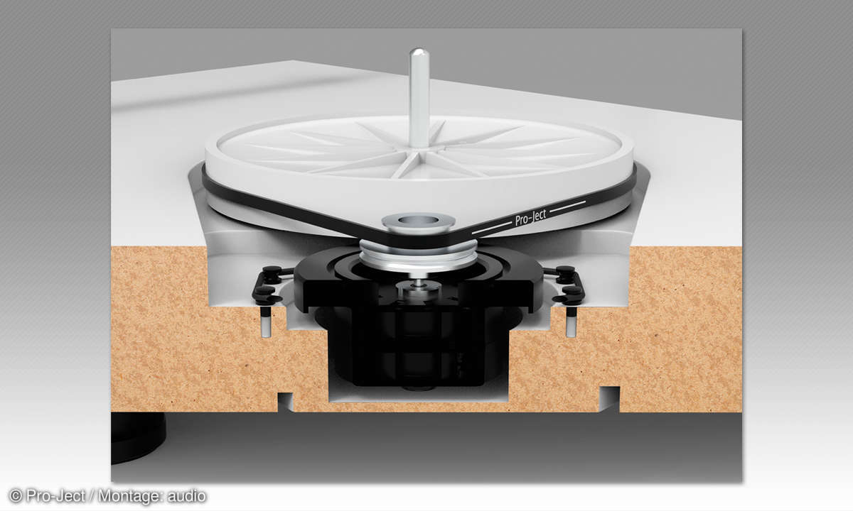 Pro-Ject X2 im Test - Motor
