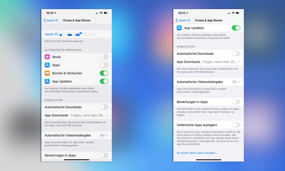 iTunes und App Store