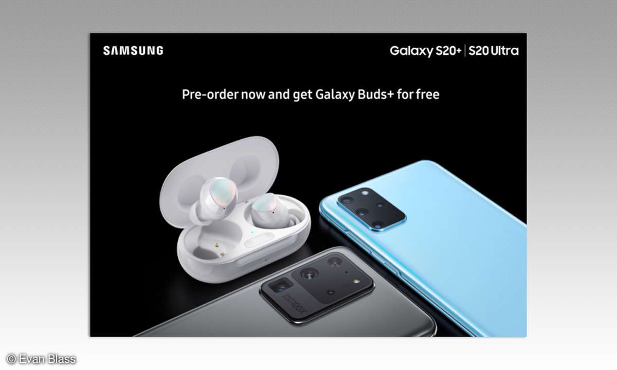 Galaxy S20 Promo-Material von evleaks