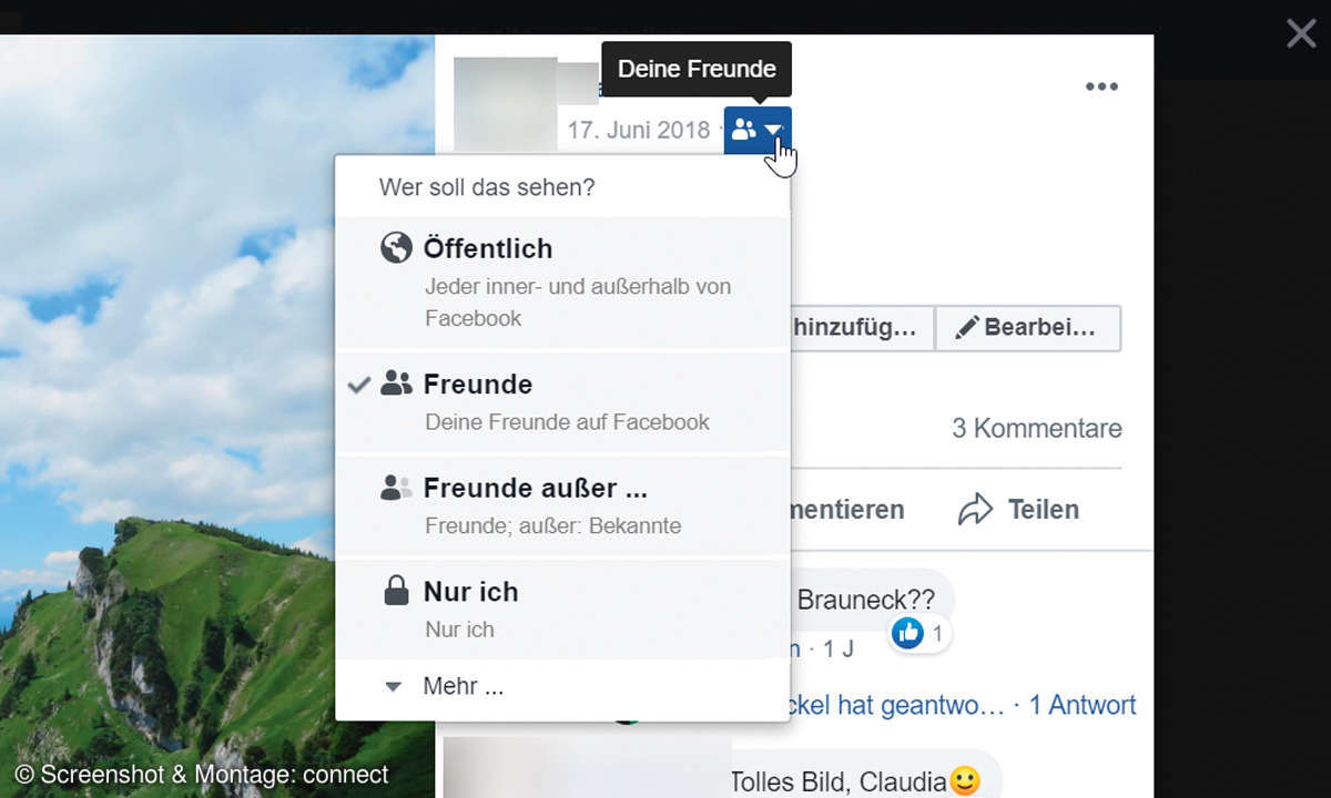 10 Tipps zu Facebook: Tipp 3