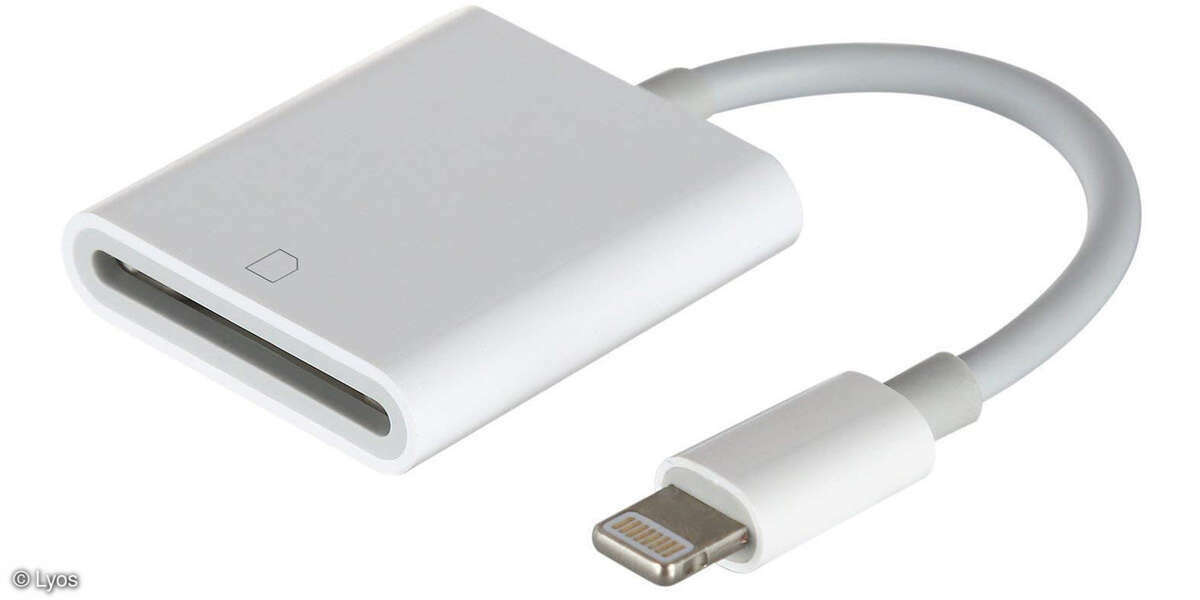 Lightning: Lyos SD-Karten-Adapter für den Lightning-Anschluss