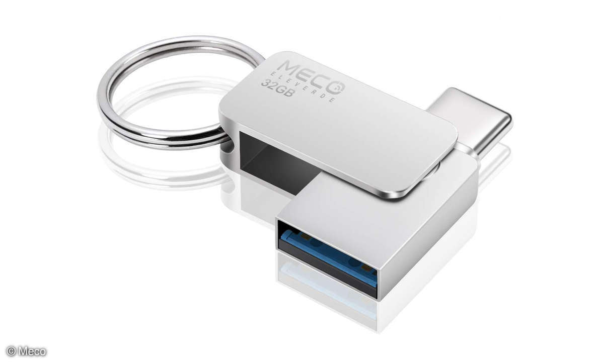 USB-C: Meco Elverde USB-C und USB-A Stick