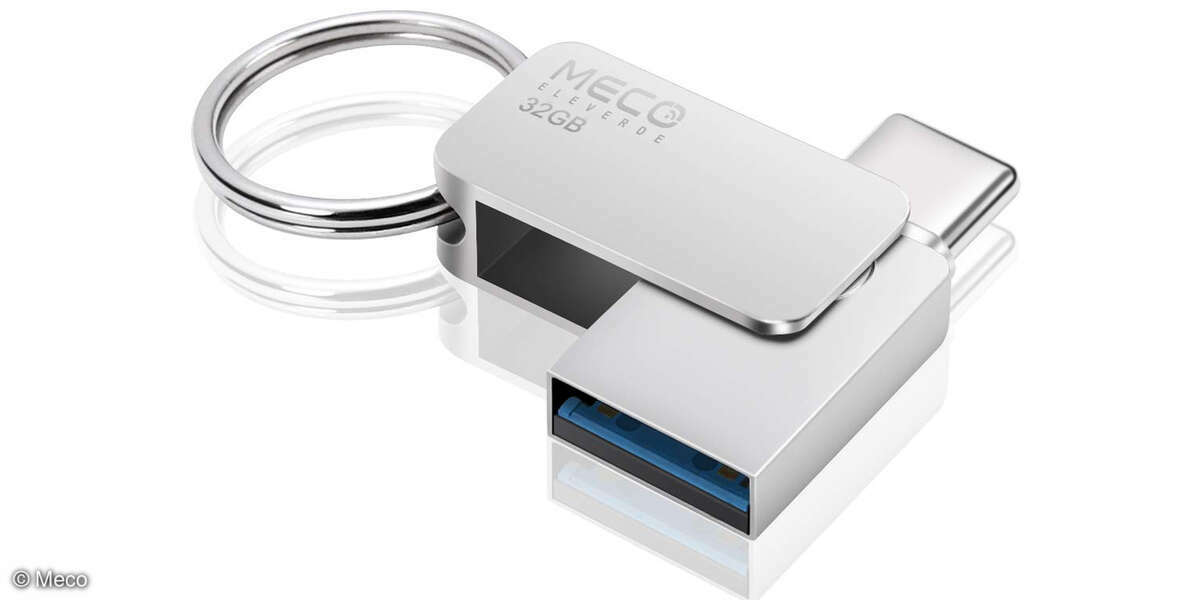 USB-C: Meco Elverde USB-C und USB-A Stick