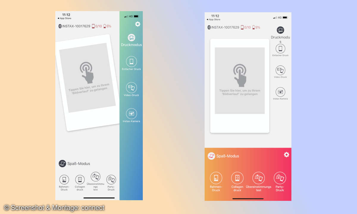 Screenshots App mini Link
