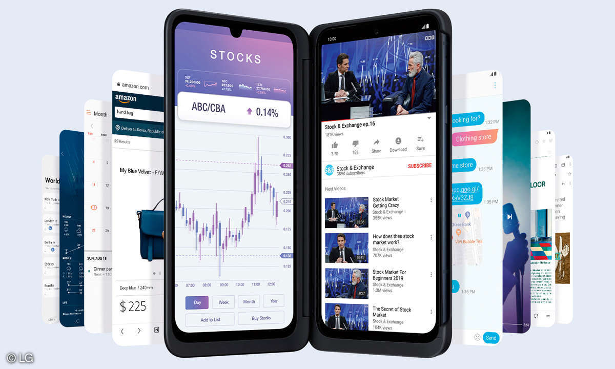 LG G8X ThinQ im Test - Multitasking