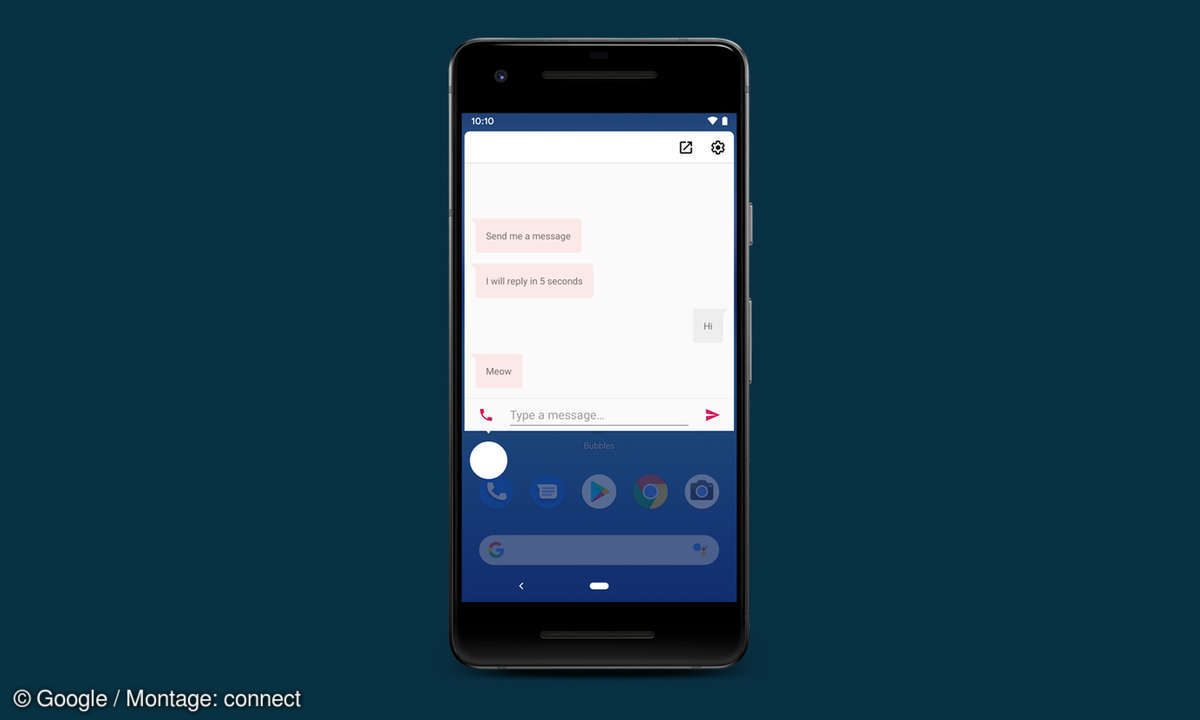Android 11 Bubble Benachrichtigungen