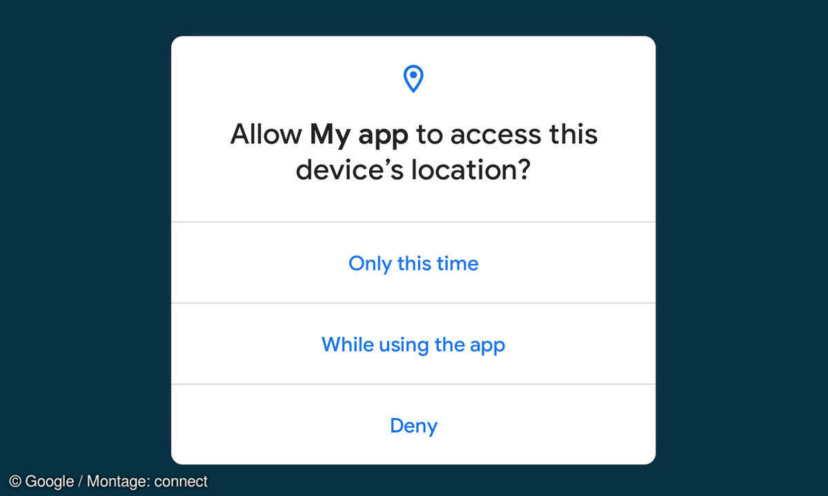 Android 11 One-Time-Permission