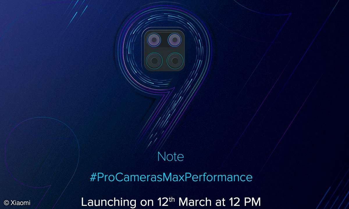 Xiaomi Redmi Note 9 (Pro): Release am 12. März