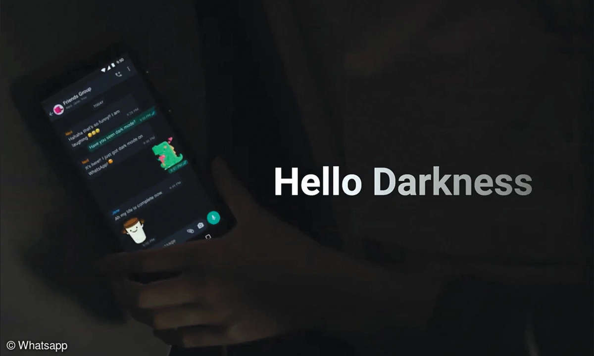 Dark Mode für Whatsapp (iOS und Android)