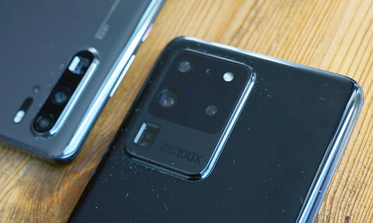 Galaxy S20 Ultra im Vergleich mit dem Huawei P30 Pro