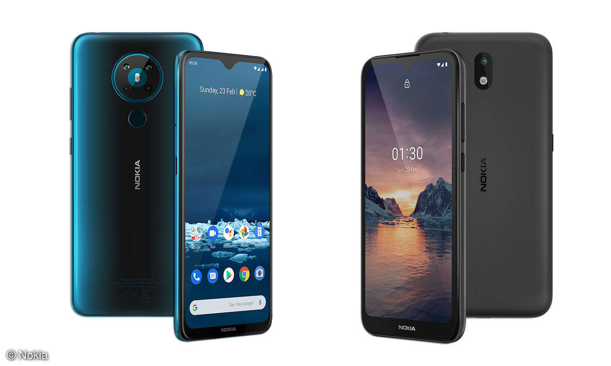 Nokia 5.3 und Nokia 1.3