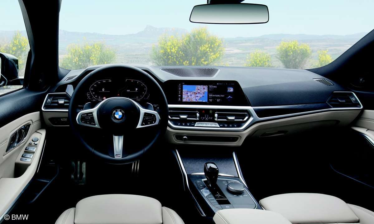BMW 320D Touring im Test: Infotainment - Cockpit