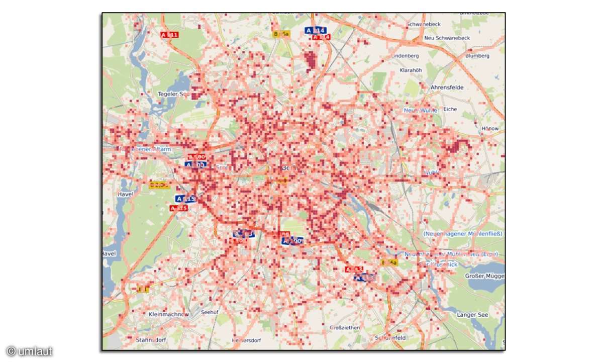 Corona-Analysen: Heatmap Berlin