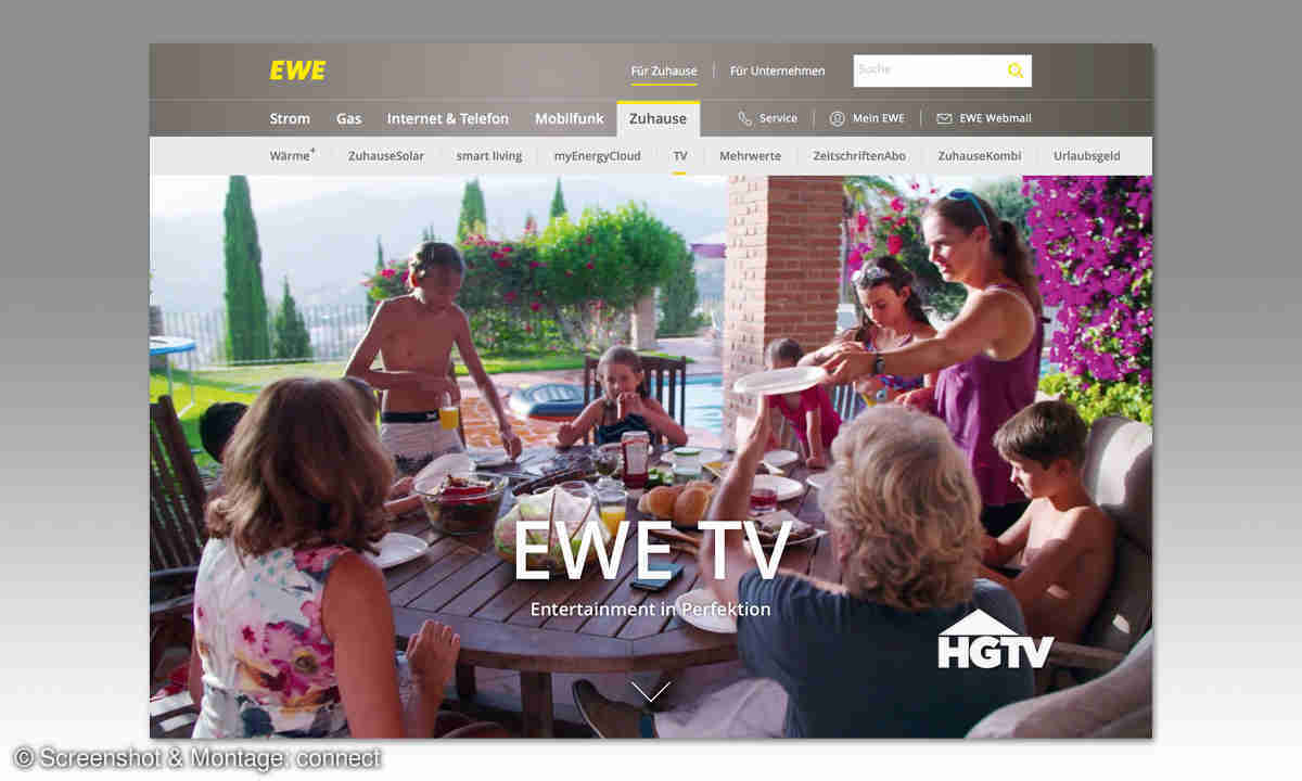 iptv anbieter im test ewe tv home local player connect