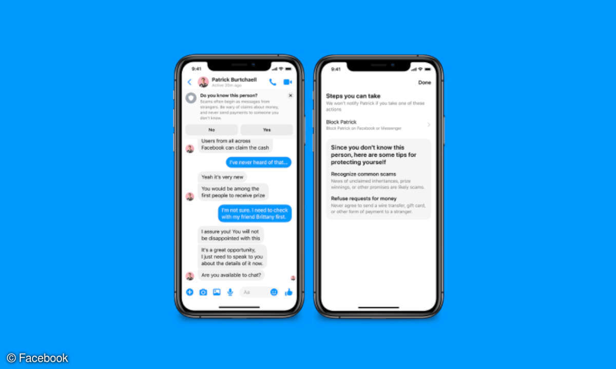 Facebook Messenger Sicherheit Minderjährige