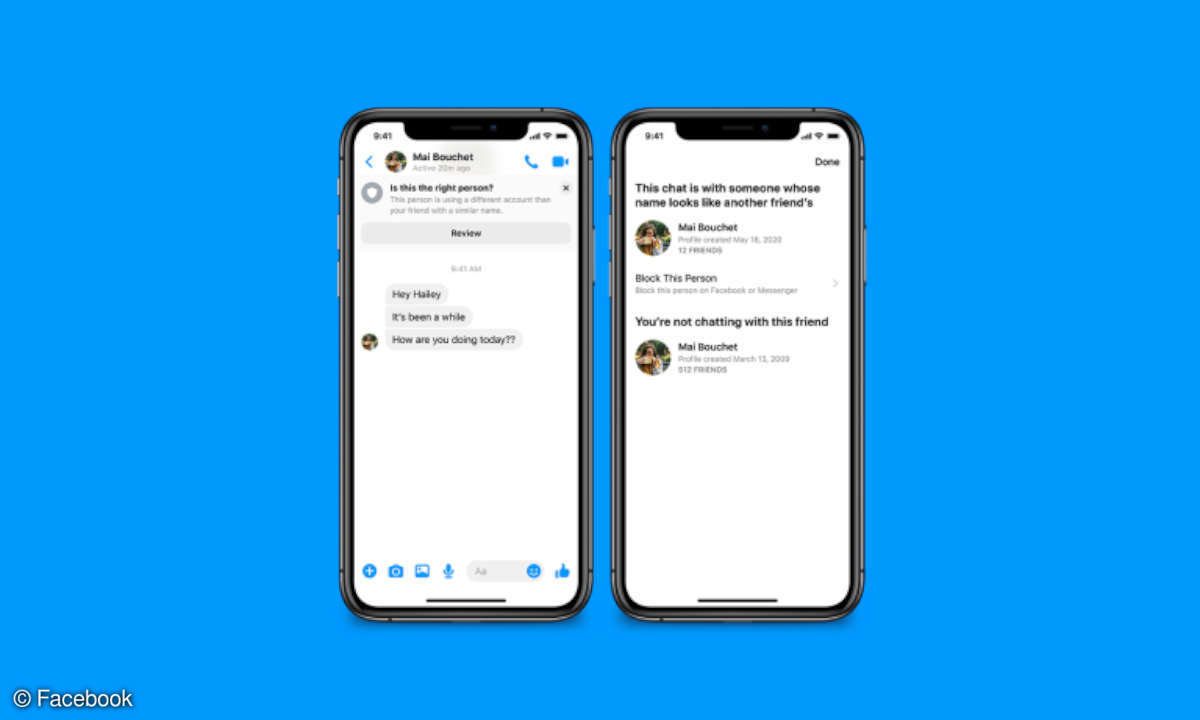 Facebook Messenger Sicherheit Scam