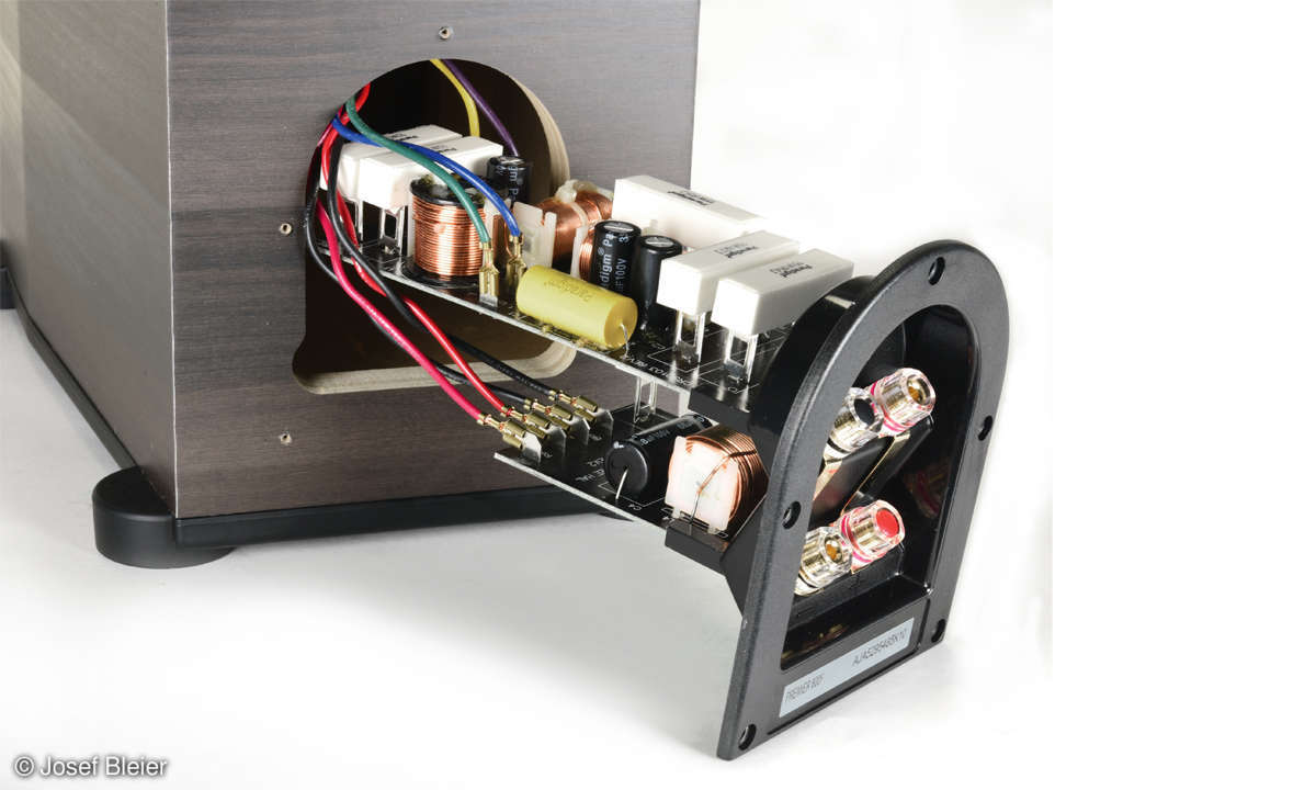 Paradigm 800 F im Test - Bi-Wiring-Terminal