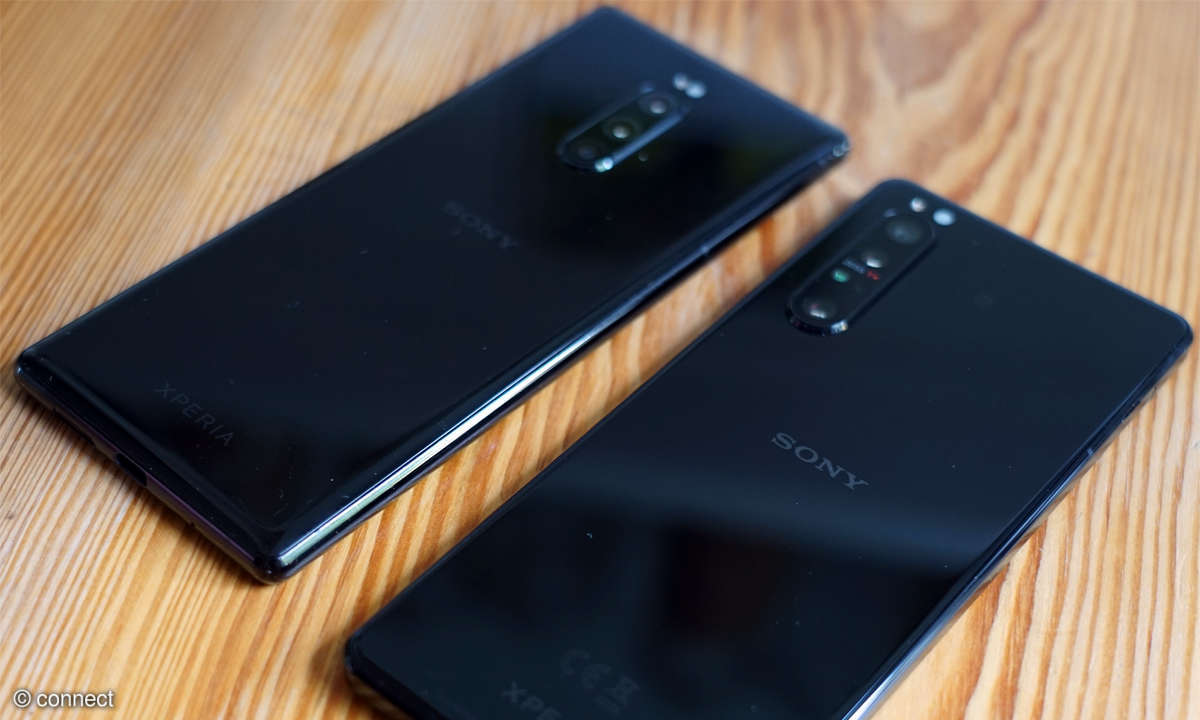 Sony Xperia 1 II im Vergleich mit dem Vorgänger