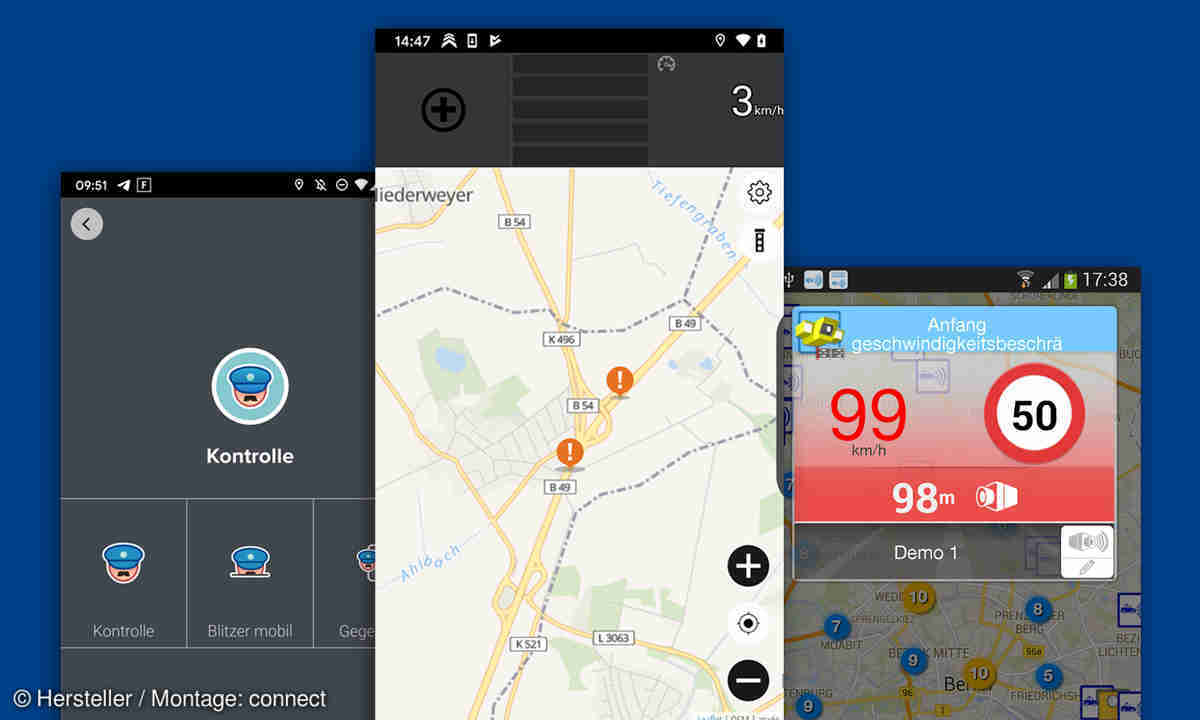 Die Besten Radarwarner Apps Fur Android Und Iphone Connect