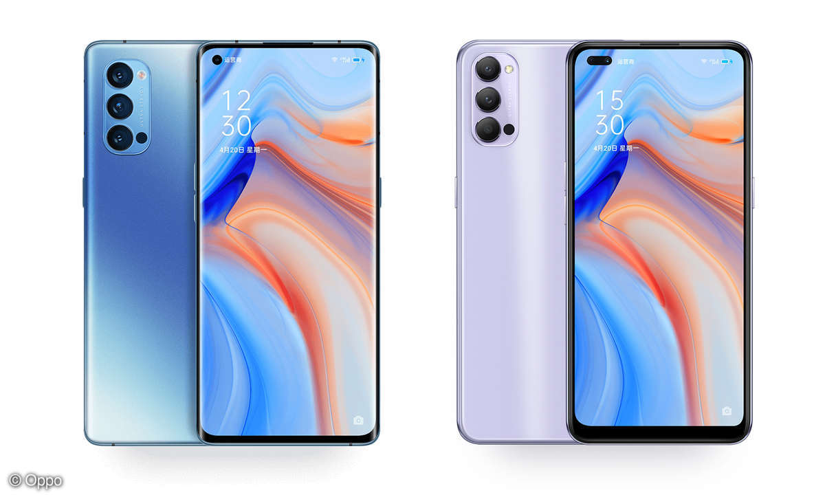 Oppo Reno 4 Pro und Oppo Reno 4