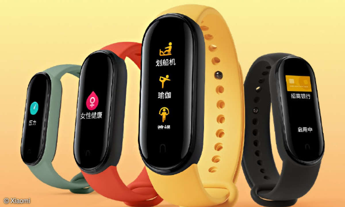 Xiaomi Mi Band 5 Farbvarianten
